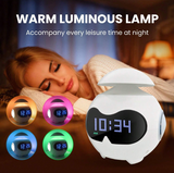 Despertador Candeeiro com Coluna Emoções - Branco - OnLike