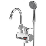 Torneira elétrica de Aquecimento Instantâneo com Chuveiro - OnLike