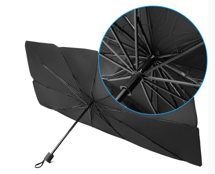 Parasol Dobrável para Carro - Formato Guarda-Chuva - OnLike
