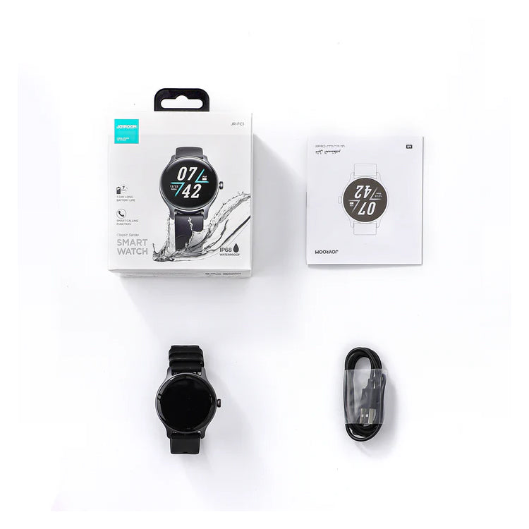 Smartwatch Joyroom JR-FC1 – Preto - OnLike