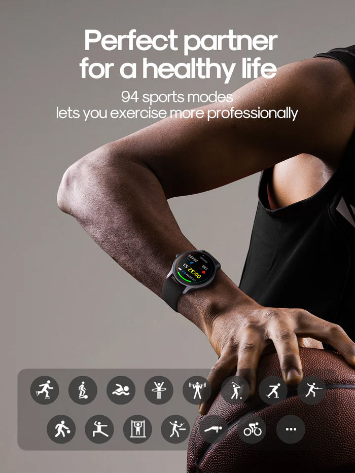 Smartwatch Joyroom JR-FC1 – Preto - OnLike