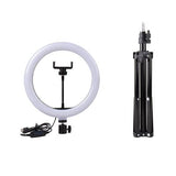 Ring Light 26cm com Tripé Extensível até 210 cm - Preto - OnLike