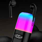 Auriculares Bluetooth com Coluna e Luz LED - OnLike