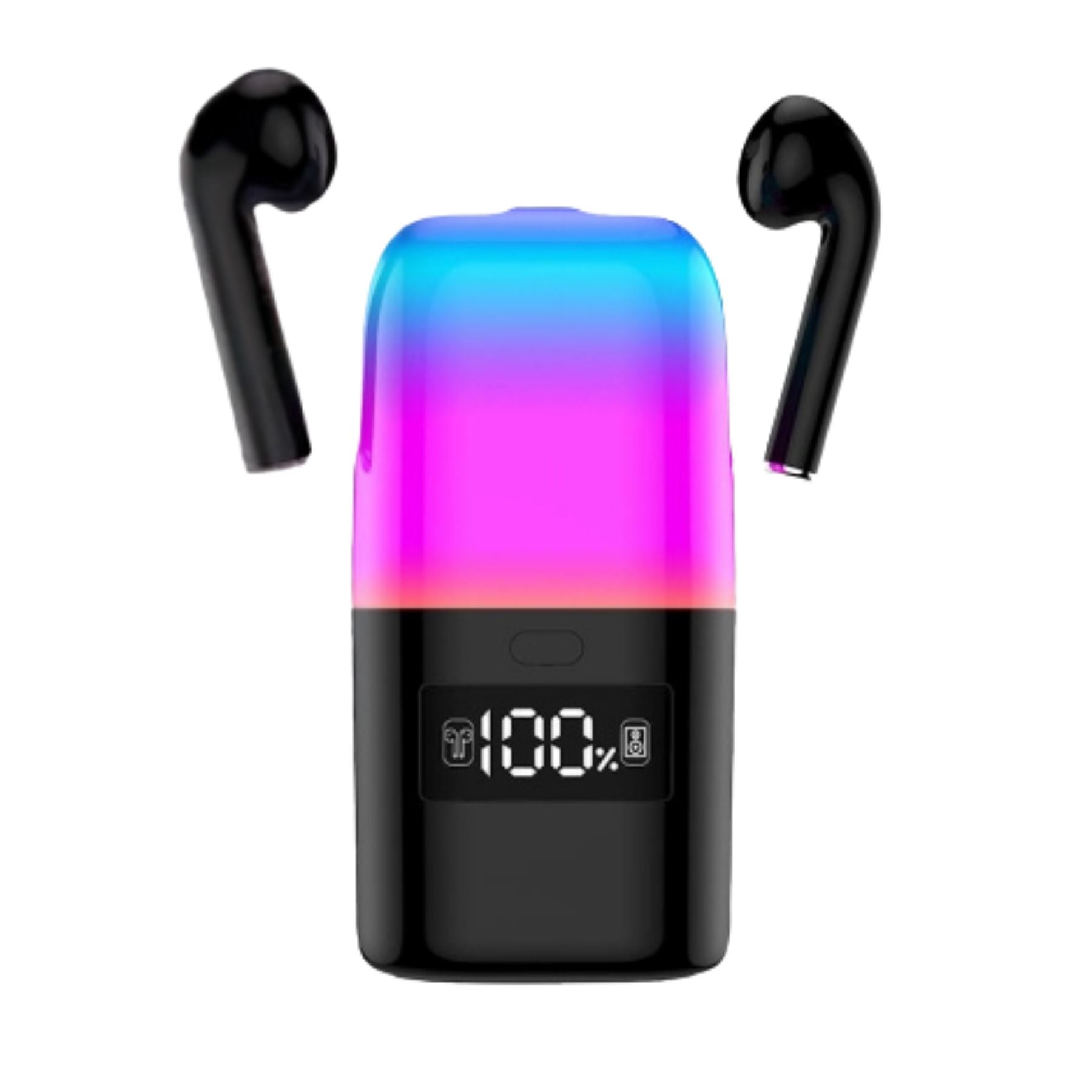 Auriculares Bluetooth com Coluna e Luz LED - OnLike