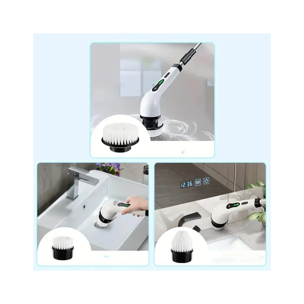 Escova de Limpeza Elétrica Multifuncional - OnLike