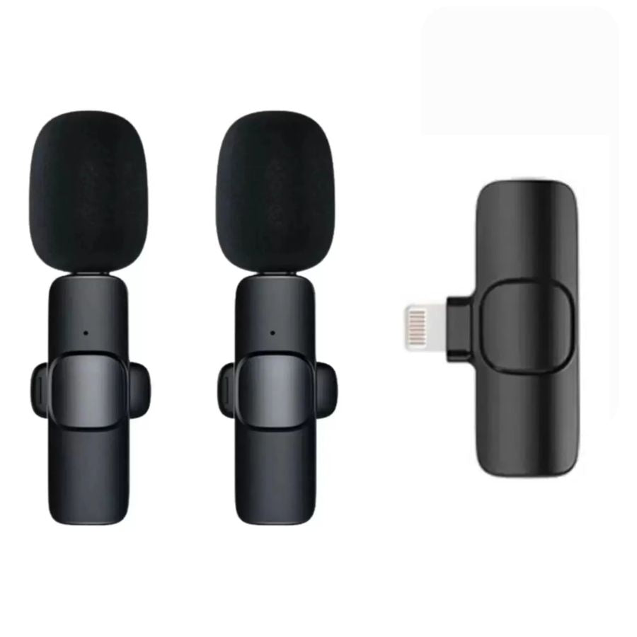 Microfone Lapela Wireless para Smartphones Lightning - OnLike