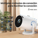 Projetor Android HY300 Plus 180º de Rotação UltraHD - OnLike