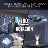 Projetor Android HY300 Plus 180º de Rotação UltraHD - OnLike