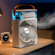 Mini Ar condicionado portátil com nebulizador