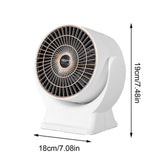 Aquecedor Elétrico Portátil 800W - Branco - OnLike