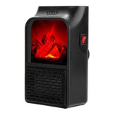 Mini aquecedor de parede efeito lareira 1000W - OnLike
