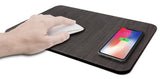 Tapete de Rato Wood com Carregamento Wireless - Preto - OnLike