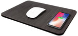 Tapete de Rato Wood com Carregamento Wireless - Preto - OnLike
