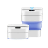 Caixote de Lixo Dobrável de Silicone com Abertura Automática com sensor