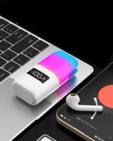 Auriculares Bluetooth com Coluna e Luz LED - OnLike