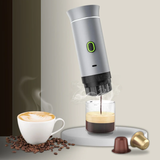 Máquina de Café Portátil 3 em 1 Recarga USB -  Cinza - OnLike