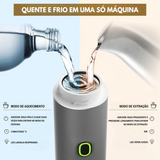 Máquina de Café Portátil 3 em 1 Recarga USB -  Cinza - OnLike