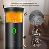 Máquina de Café Portátil 3 em 1 Recarga USB -  Cinza - OnLike