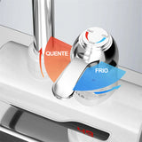 Torneira elétrica de Aquecimento Instantâneo com Chuveiro - OnLike