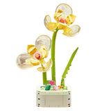 Kit Floral de Cristal Nº103 Arranjo para Montar em Blocos de Construção