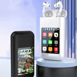 Auriculares Bluetooth com Ecrã Touch e Powerbank ONLIKE - PRETO - OnLike