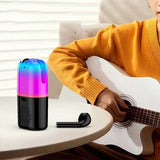 Auriculares Bluetooth com Coluna e Luz LED - OnLike