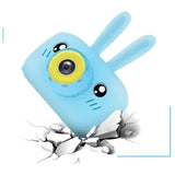 Mini Câmara Digital Formato Coelho para Crianças - OnLike