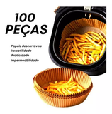 Formas de Papel Descartável para AirFryer - 100 Unidades - OnLike