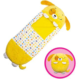 Saco de Cama em Peluche para Crianças - Cão Amarelo