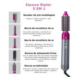 Escova Styler 5 em 1 + Estojo - OnLike