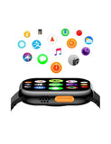 Smartwatch Z81 ProMax Preto - com 2 braceletes (Preto e Branco) - OnLike