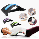 Alongador Vertebral e massajador lombar - Extensor Lombar com Pontos de Massagem